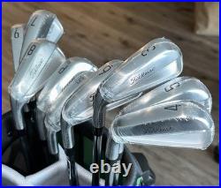 New Titleist T100 (3-PW+GW) 9 Club LH Set with Project X 6.5 Steel Shafts ($2,000)