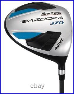 New Tour Edge Golf Bazooka 370 Senior Complete Set WithBag Graphite Senior Flex