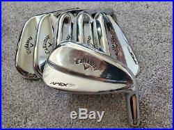 New Tour Issue Callaway Apex MB dot heads 5-PW iron set forged chrome blades