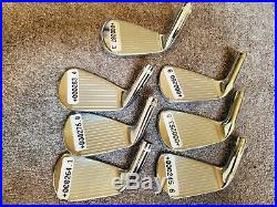 New Tour Issue Callaway Apex MB heads 4-PW iron set forged chrome blades