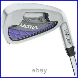 New Ultra RH Beginners Golf Club Set 9 Clubs 3 Head Covers 1 Bag Wilson Womens