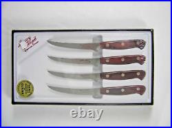 NewithSealed Chicago Cutlery Legacy Forged Steak Knife Set 4 Blades Knives