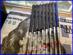 Nice Set of BEN HOGAN LH APEX EDGE Forged Set 3-E Reg Flex Steel