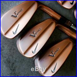 Nike VR Pro Blade Copper Finish Iron Set (5-P) Dynamic Gold S300 Shafts NEW GRIP
