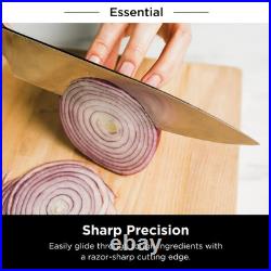 Ninja NeverDull 10-Piece Essential Knife System with Sharpener Stainless New