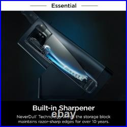 Ninja NeverDull 10-Piece Essential Knife System with Sharpener Stainless New