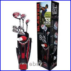 Nitro Men Golf Club Set 13 Pieces, Right Handed Titanium Complete Clubs With Bag