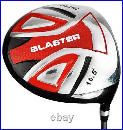 Nitro Men's Blaster 13 Piece Golf Club Set Right Handed Lightweight Cart Bag New
