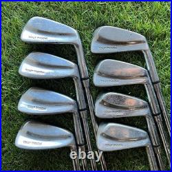 NorthWestern Tour Model Iron Set 3-Pw Muscle Back Blades Steel Stiff New Grips