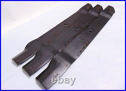 OEM Spartan Lawn Mower 72 Deck Blades 1 Set of 3 438-0003-00 READ FOR FIT