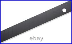 OLFA MBBG50K REPLACEMENT BLACK BLADE 0.2mm THICK 12.5mm WIDTH 50 BLADES X 12 SET