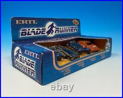 ORIGINAL vintage ERTL die-cast BLADE RUNNER sealed MIB spinners BOX SET nm 1982