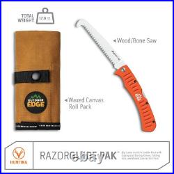 OUTDOOR EDGE RazorGuide Pak Hunting Knife Set. Features Two Replaceable Blade