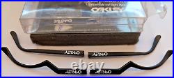 Oakley Razor Blade Earpiece Kit Matte Black Arms Set Trigger and Straight. New