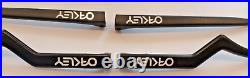 Oakley Razor Blade Earpiece Kit Matte Black Arms Set Trigger and Straight. New