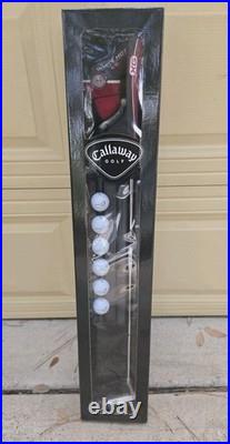 Odyssey White Hot XG #1 Putter Gift Box Set with Callaway Balls New Open Box