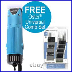 Oster Turbo A5 2-Speed Clipper with 10pc Comb Set Free Blade Value of $35