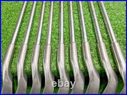 PING Karsten II Black Dot Iron Set 2-PW ZZ Lite Stiff Steel NEW GRIPS VGC sa6873