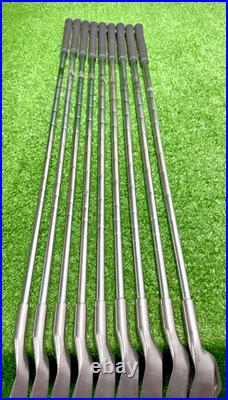 PING Karsten II Black Dot Iron Set 2-PW ZZ Lite Stiff Steel NEW GRIPS VGC sa6873