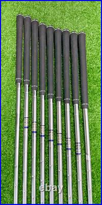 PING Karsten II Black Dot Iron Set 2-PW ZZ Lite Stiff Steel NEW GRIPS VGC sa6873