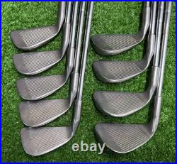 PING Karsten II Black Dot Iron Set 2-PW ZZ Lite Stiff Steel NEW GRIPS VGC sa6873