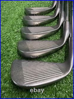 PING Karsten II Black Dot Iron Set 2-PW ZZ Lite Stiff Steel NEW GRIPS VGC sa6873