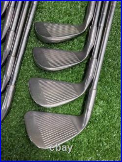 PING Karsten II Black Dot Iron Set 2-PW ZZ Lite Stiff Steel NEW GRIPS VGC sa6873