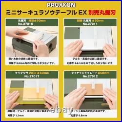 PROXXON 27006-SK-C Mini Circular Saw 90W 3500rpm Carbide Blade Guide Set New