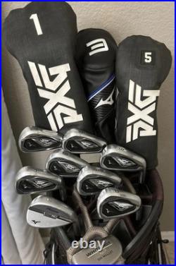 PXG/ MIZUNO/ ODYSSEY Complete Golf Club Set! (No Bag) RH. 12 Pcs NEW GRIPS