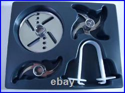Pacojet Coupe Set PLUS 45242 1x4 and 1x2 Blade Cutter Whipping Disc Cutter Tongs