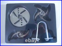 Pacojet Coupe Set PLUS 45242 1x4 and 1x2 Blade Cutter Whipping Disc Cutter Tongs