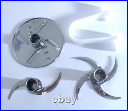 Pacojet Coupe Set PLUS 45242 1x4 and 1x2 Blade Cutter Whipping Disc Cutter Tongs