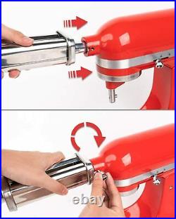 Pasta Cutter Attachment Set For KitchenAid stand mixer 5/4.5/7/6/3.5 Qt