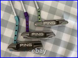 Ping WRX Anser Ti 3pc Sightline putter Set, 2,3,4Hosel, RH, 36, New Grips/HC