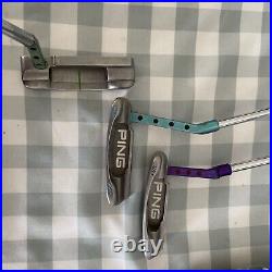 Ping WRX Anser Ti 3pc Sightline putter Set, 2,3,4Hosel, RH, 36, New Grips/HC