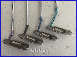 Ping WRX Anser Ti Putter Set, 1,2,3,4Hosel, RH 35-35.25, New Ping grips/HC