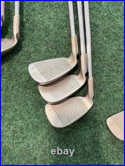 Ping i3 Blade Iron Set 3-9+ Wedge White Dot NEW Grips Steel Std Length Pics