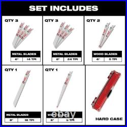 Plumbers Selfeed Bits Set w Wood/Metal Cutting Reciprocating Saw Blade Set 31-Pc
