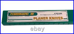 Powermatic 180 Planer Blade / Knives, Set of 3 P/N 2393005 BRAND NEW