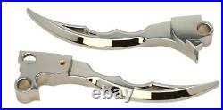 Pro-One Blade Lever Set Chrome #908300 Harley Davidson