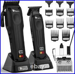 Professional Hair Clippers for Men, Cordless Trimmer Barber Kit(11)