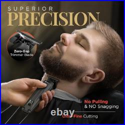 Professional Hair Clippers for Men, Cordless Trimmer Barber Kit(11)