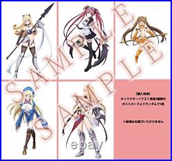 Queen's Blade Unlimited 1 DVD Hobby JAPAN Post card set NEW