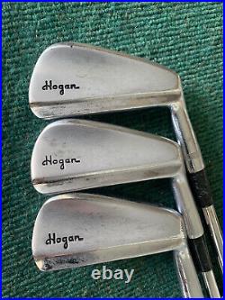 RARE BEN HOGAN DIRECTOR FORGED IRON SET RH, 4-9 + Special PW, NEW GRIPS WOW
