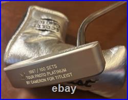 RARE CATALINA Design Scotty Cameron Titleist Tour Proto Platinum 1997/100 Sets