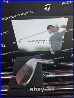 RH Taylormade Rors Proto Blade Iron Set 4-PW in hand. Project x t 7.0 shaft