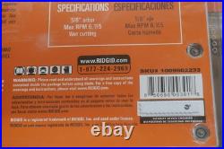 RIDGID Mesh-X 10 Turbo Mesh Wet Cutting Diamond Blade (Set of 3) NEW