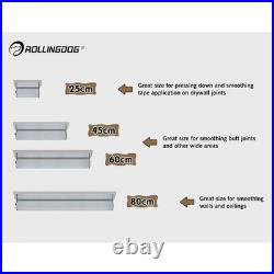 ROLLINGDOG Drywall Skimming Blade Set 4pcs Skimming Blades, NEW