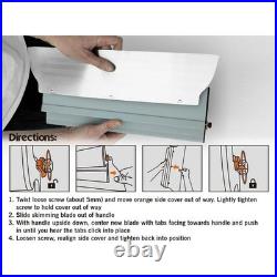 ROLLINGDOG Drywall Skimming Blade Set 4pcs Skimming Blades, NEW