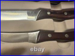 Rare! Buck Trio Fixed Blade Set New In Box